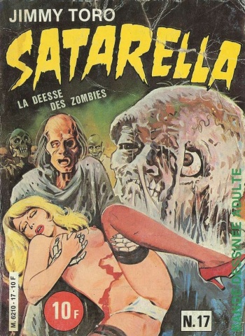 couverture du Bande Dessin&eacute;e [Jimmy Toro](Satarella #17) La D&eacute;esse des Zombies[French]