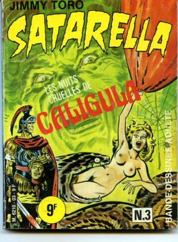 couverture du Bande Dessin&eacute;e [Jimmy Toro](Satarella #3)  Les Nuits cruelles de Caligula[French]