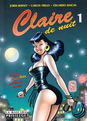 couverture du Bande Dessin&eacute;e [Jordi Bernet] Claire de nuit 1 [French]