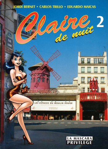couverture du Bande Dessin&eacute;e [Jordi Bernet] Claire de nuit 2 [French]