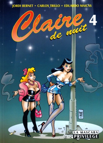 couverture du Bande Dessin&eacute;e [Jordi Bernet] Claire de nuit 4 [French]