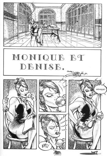 couverture du Bande Dessin&eacute;e Juan Jose &ndash; Monique et Denise [French]