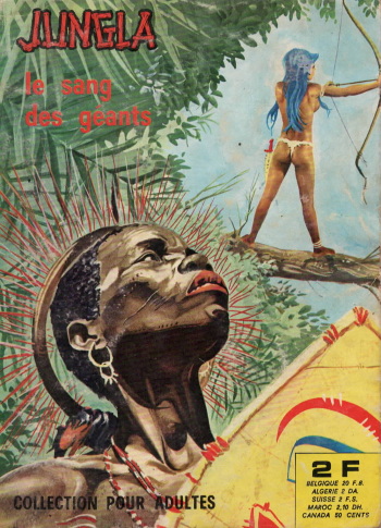 couverture du Bande Dessin&eacute;e Jungla 007 &ndash; Le sang des géants [French]