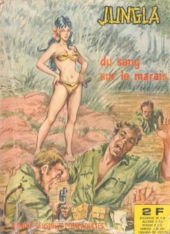 couverture du Bande Dessin&eacute;e Jungla 015 &ndash; Du sang sur le marais [French]