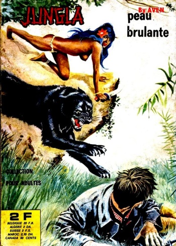 couverture du Bande Dessin&eacute;e (Jungla #08) Peau brulante [french][PFA]