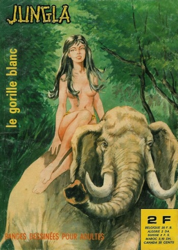 couverture du Bande Dessin&eacute;e Jungla 27 &ndash; Le gorille blanc [french]