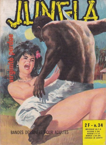couverture du Bande Dessin&eacute;e Jungla #34 &ndash; Virginit&eacute; perdue [french]
