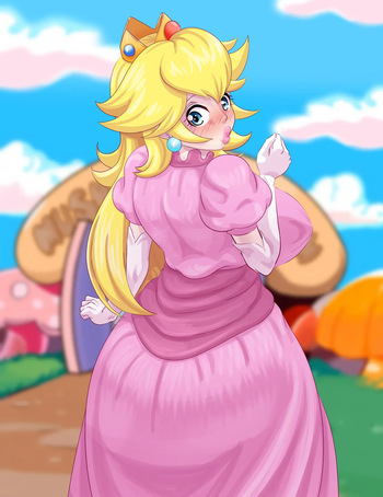 couverture du Bande Dessin&eacute;e [Karuro-Kun] Princess Peach (Super Mario Brothers)