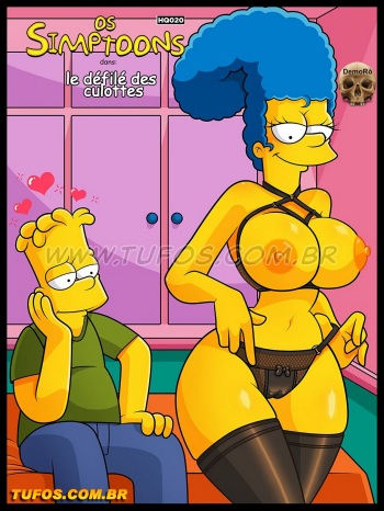 couverture du Bande Dessin&eacute;e [Kiiisay] The Simpsons &ndash; The Panty Parade [French]