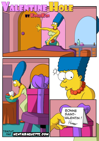 couverture du Bande Dessin&eacute;e [KogeiKun] Valentine Hole (The Simpsons) [French] [HentaiBaguette]