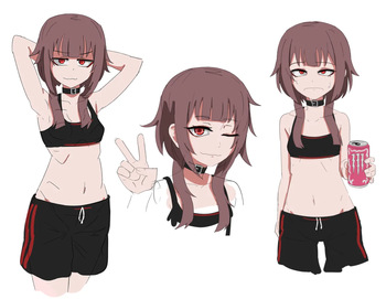 couverture du Image Set [kurokimoko] Megumin works (Konosuba)