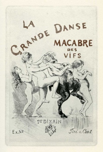 couverture du Bande Dessin&eacute;e La grande danse macabre des vifs (The great macabre dance of the living)