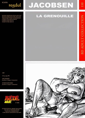 couverture du Bande Dessin&eacute;e La grenouille [Jacobsen] [French]