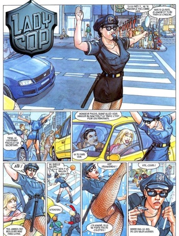 couverture du Bande Dessin&eacute;e Lady Cop