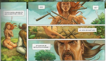 couverture du Bande Dessin&eacute;e [Lamontagne, Jacques] xCases BD Franco-Belge &ndash; Les druides [french]