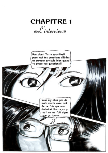 couverture du Bande Dessin&eacute;e [Laurent Lebeau] The Fortress of Madam Yo &ndash; Chapter 1: L&rsquo;interview [French]
