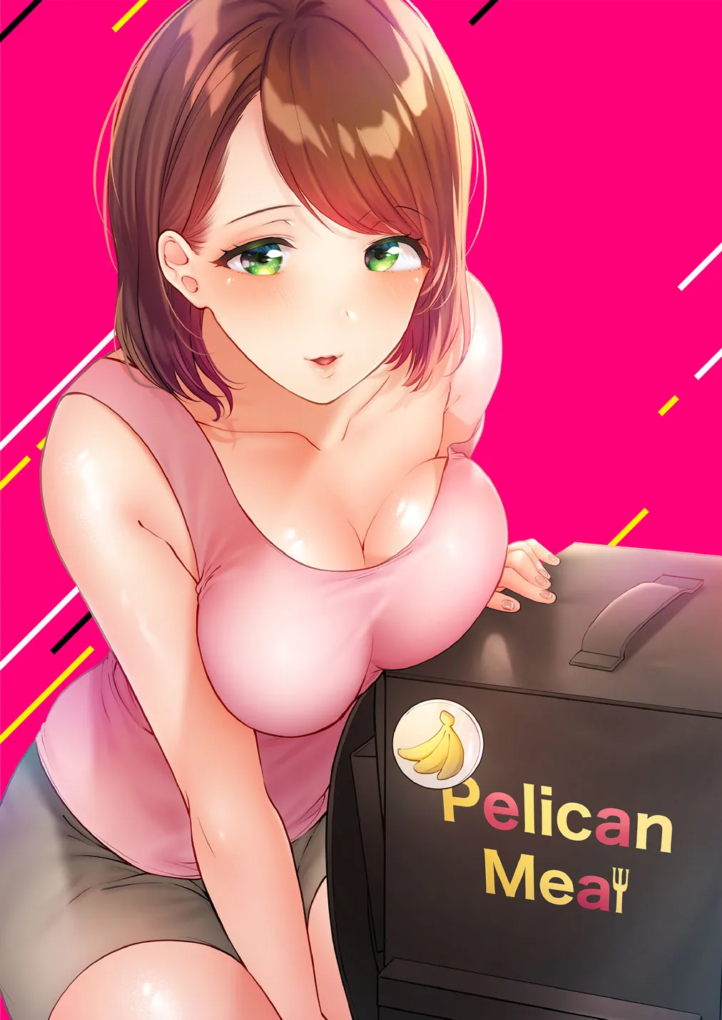 couverture du Manhwa Le menu secret du livreur