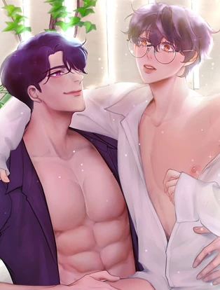 couverture du Manhwa Le secret de l'Om&eacute;ga r&eacute;cessif K