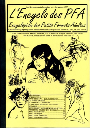couverture du Bande Dessinée L’Encyclo des PFA : Encyclopédie des Petits Formats Adultes