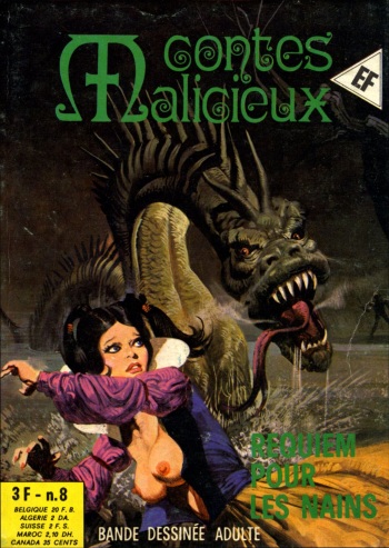 couverture du Bande Dessin&eacute;e [Leone Frollo] (Contes Malicieux #08) Requiem pour les nains [French]