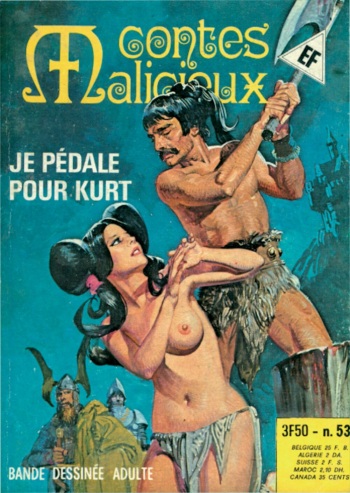 couverture du Bande Dessin&eacute;e [Leone Frollo] Contes Malicieux #53 : Je p&eacute;dale pour Kurt [French]
