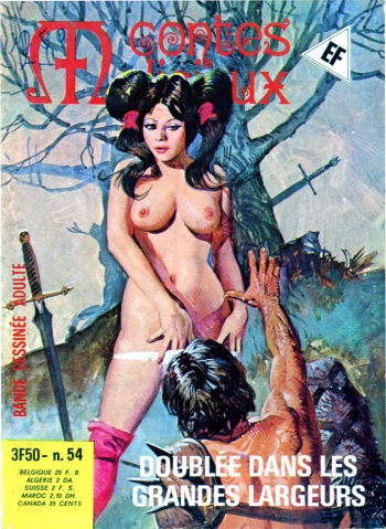 couverture du Bande Dessin&eacute;e [Leone Frollo] Contes Malicieux #54 : Doubl&eacute;e dans les grandes largeurs [French]