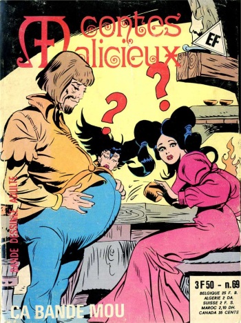 couverture du Bande Dessin&eacute;e [Leone Frollo] Contes Malicieux #69 : &Ccedil;a bande mou [French]