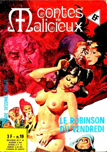 couverture du Bande Dessin&eacute;e [Leone Frollo](Contes Malicieux #19) Le Robinson du Vendredi [French]