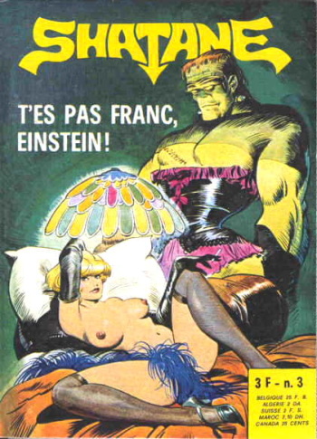 couverture du Bande Dessin&eacute;e [Leone Frollo](Shatane #03) T&rsquo;es pas franc, Einstein [french][PFA]