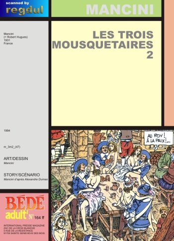 couverture du Bande Dessin&eacute;e Les 3 mousquetaires [3 musketeers]