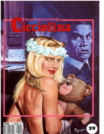 couverture du Bande Dessin&eacute;e Les Aventures de la Cicciolina