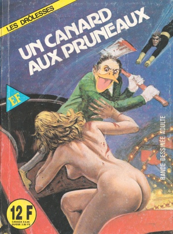 couverture du Bande Dessin&eacute;e Les Dr&ocirc;lesses &ndash; 056 &ndash; Un canard aux pruneaux [French]