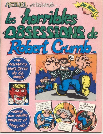 couverture du Bande Dessin&eacute;e Les horribles obsessions de Robert Crumb [FRA]