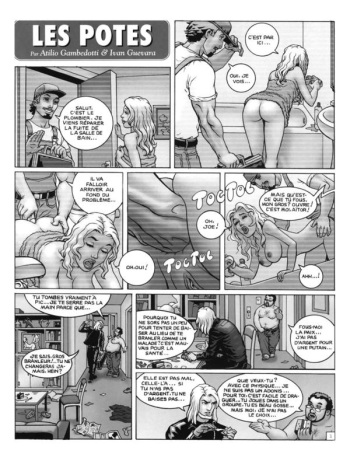 couverture du Bande Dessin&eacute;e les potes 4