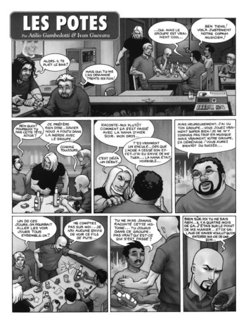 couverture du Bande Dessin&eacute;e les potes 5