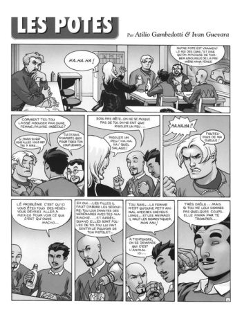 couverture du Bande Dessin&eacute;e les potes 7