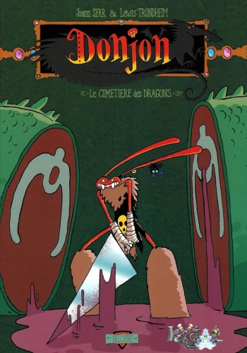 couverture du Bande Dessin&eacute;e [Lewis Trondheim] Donjon Cr&eacute;puscule &ndash; Volume 1 &ndash; Le cimeti&egrave;re des dragons [French]