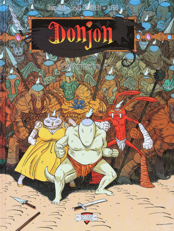 couverture du Bande Dessin&eacute;e [Lewis Trondheim] Donjon Cr&eacute;puscule &ndash; Volume 7 &ndash; Haut Septurion [French]
