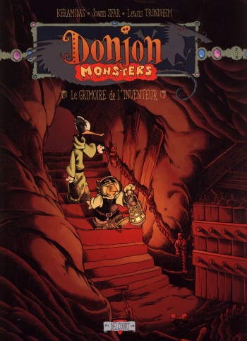 couverture du Bande Dessin&eacute;e [Lewis Trondheim] Donjon monsters &ndash; Volume 12 &ndash; Le grimoire de l&rsquo;inventeur [French]