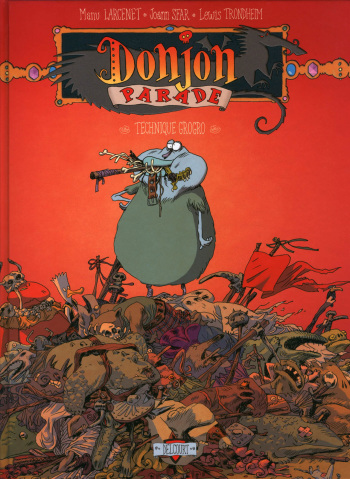 couverture du Bande Dessin&eacute;e [Lewis Trondheim] Donjon Parade &ndash; Volume 5 &ndash; Technique Grogro [French]