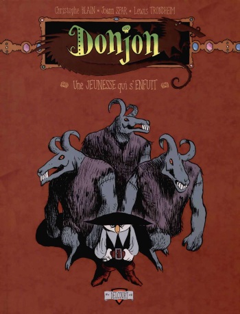 couverture du Bande Dessin&eacute;e [Lewis Trondheim] Donjon Potron-Minet &ndash; Volume 3 &ndash; Une jeunesse qui s&rsquo;enfuit [French]