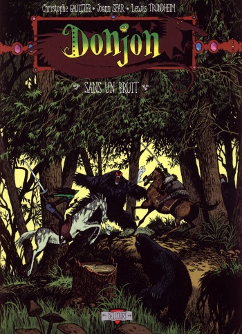 couverture du Bande Dessin&eacute;e [Lewis Trondheim] Donjon Potron-Minet &ndash; Volume 5 &ndash; Sans un bruit [French]