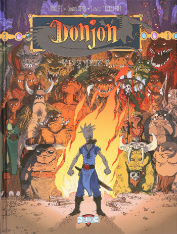 couverture du Bande Dessin&eacute;e [Lewis Trondheim] Donjon Zenith &ndash; Volume 8 &ndash; En sa m&eacute;moire&hellip; [French]
