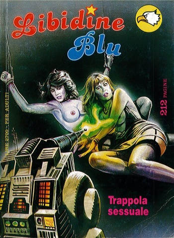 couverture du Bande Dessin&eacute;e Libidine Blu 003 &ndash; Piege sexuel [French] [AtomHic]