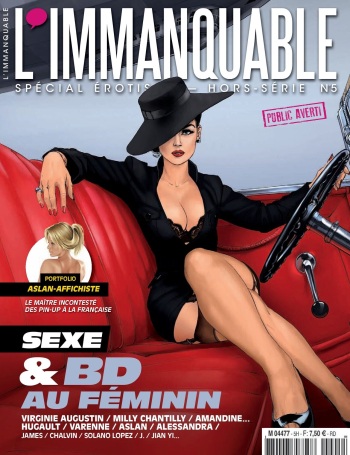 couverture du Bande Dessin&eacute;e L&rsquo;immanquable Hors-S&eacute;rie N&deg;5 &ndash; Sexe et BD au f&eacute;minin [French]
