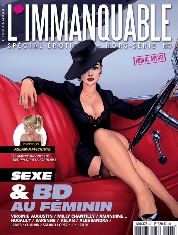 couverture du Bande Dessin&eacute;e L&rsquo;immanquable &ndash; HS05 &ndash; Sexe et bd au f&eacute;minin &ndash; F&eacute;vrier 2013 &ndash; French