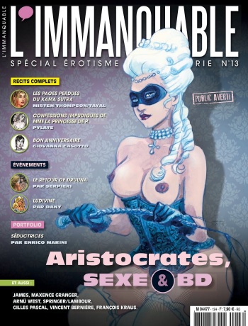 couverture du Bande Dessin&eacute;e L&rsquo;immanquable &ndash; HS13 &ndash; Aristocrates &ndash; Mars 2016 &ndash; French