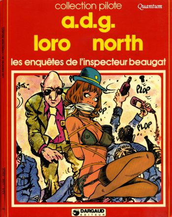 couverture du Bande Dessin&eacute;e [Loro] Les Enqu&ecirc;tes de l&rsquo;Inspecteur Beaugat [French]