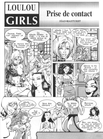 couverture du Bande Dessinée Loulou girls