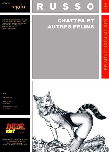 couverture du Bande Dessin&eacute;e [Luca Russo]Chattes et autres felins[French]